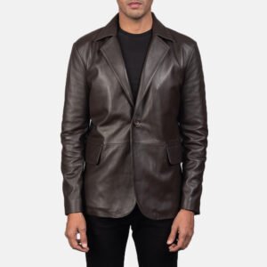 Leather Blazer