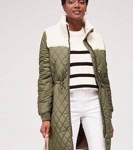 Shearling Coat Green