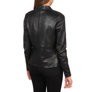 Black Women Biker Jacket