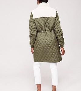 Shearling Coat Green