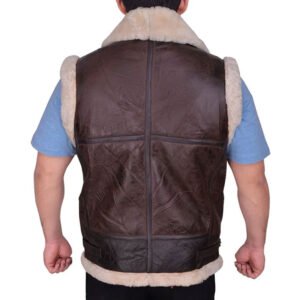 Shearling Brown Vest