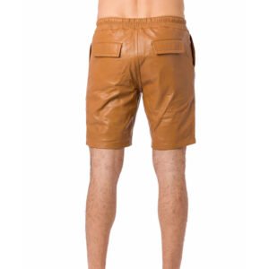 Men’s leather shorts.